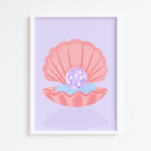 Load image into Gallery viewer, Disco Clam Print