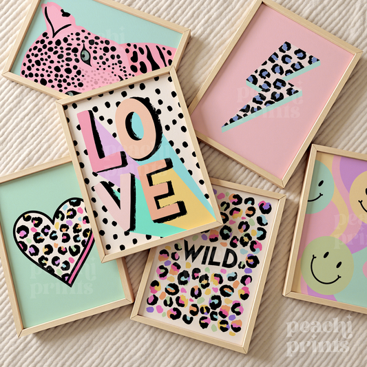 Wild Love Gallery Wall Set