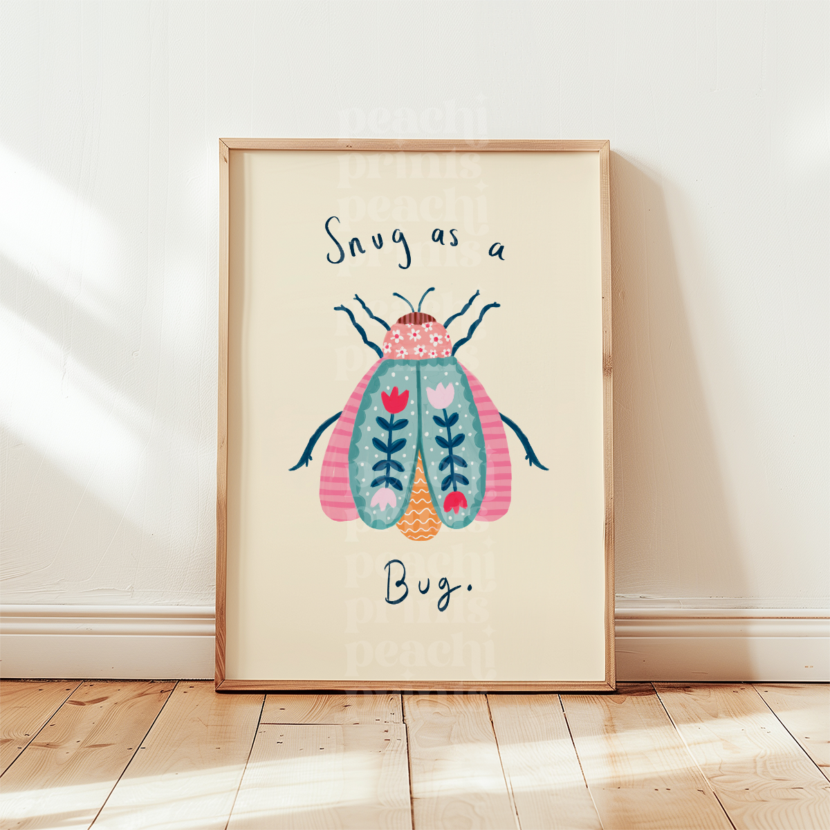Snug As A Bug Print