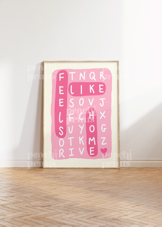 Feels Like Home Print