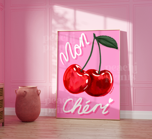Mon Cheri Print