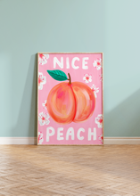 Load image into Gallery viewer, Nice Peach Print