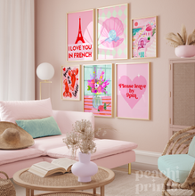 Load image into Gallery viewer, I Love You in French Print