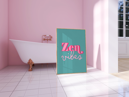 Zen Vibes Print