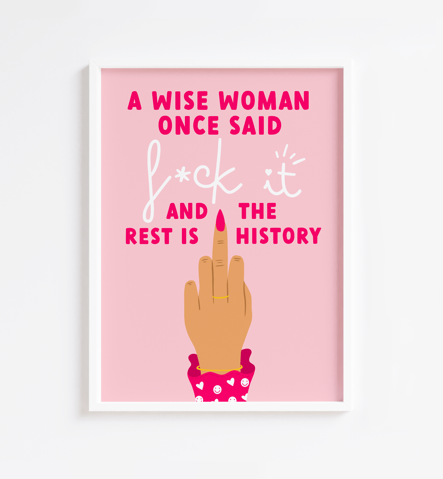 A Wise Woman Print Peachi Prints