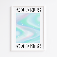 Load image into Gallery viewer, Aquarius Zodiac Print