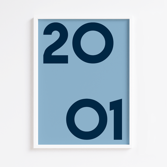 Bold Year Print Print