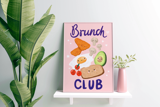 Brunch Club Print