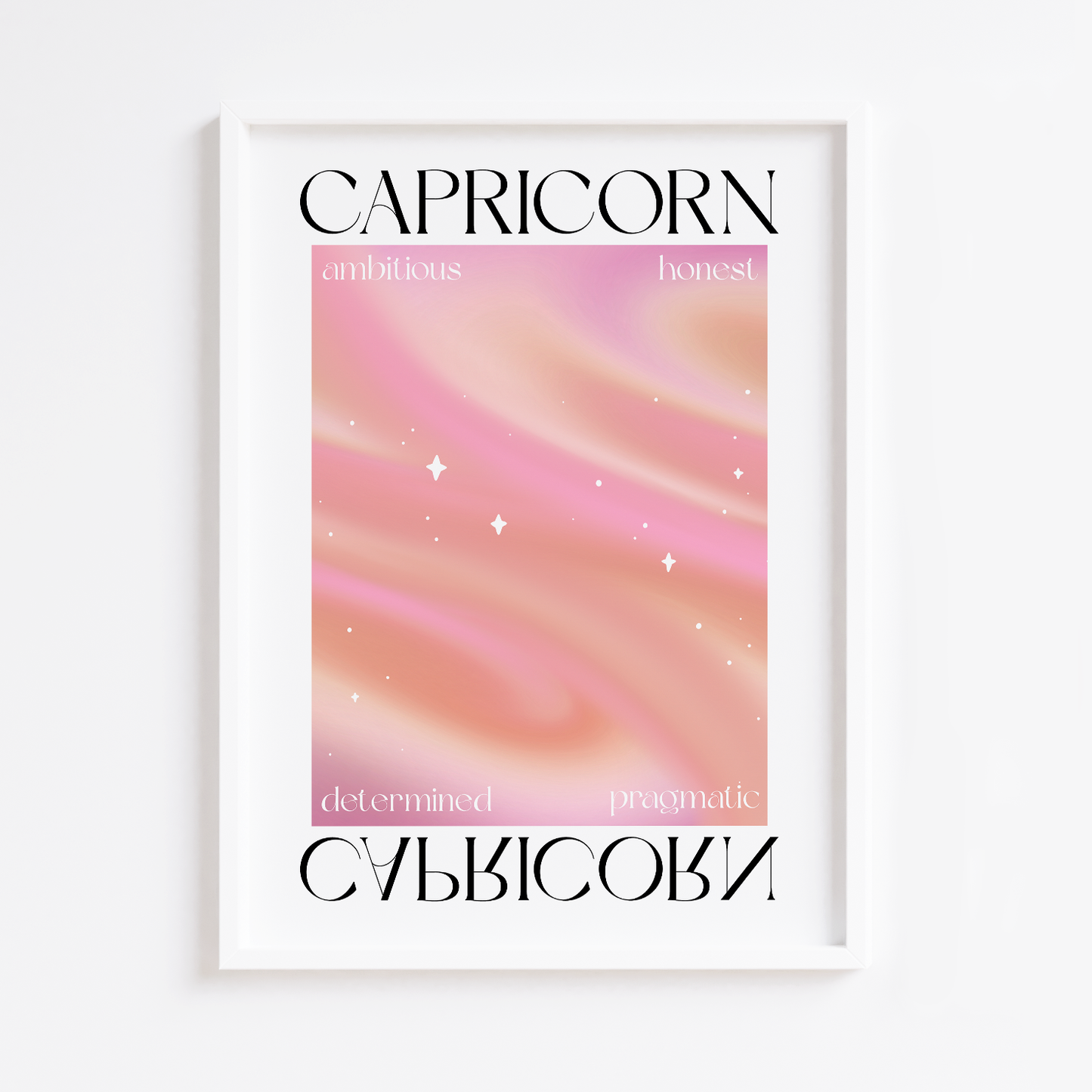 Capricorn Zodiac Print