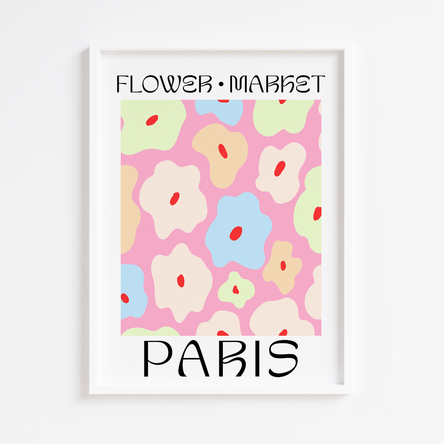 Flower Market Tokyo Print