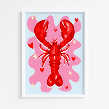 Load image into Gallery viewer, Lobster Love Print