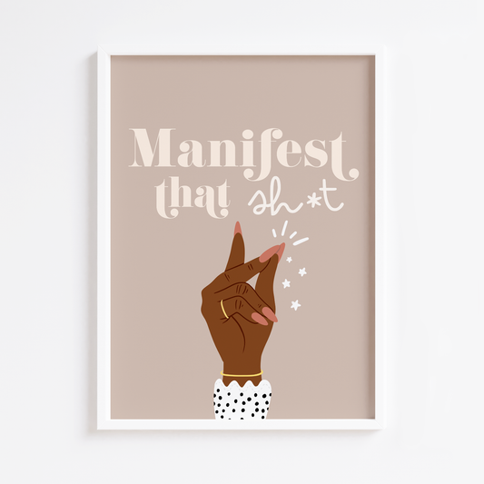 Manifest White Hand Neutral