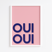 Load image into Gallery viewer, Oui Oui Green Print