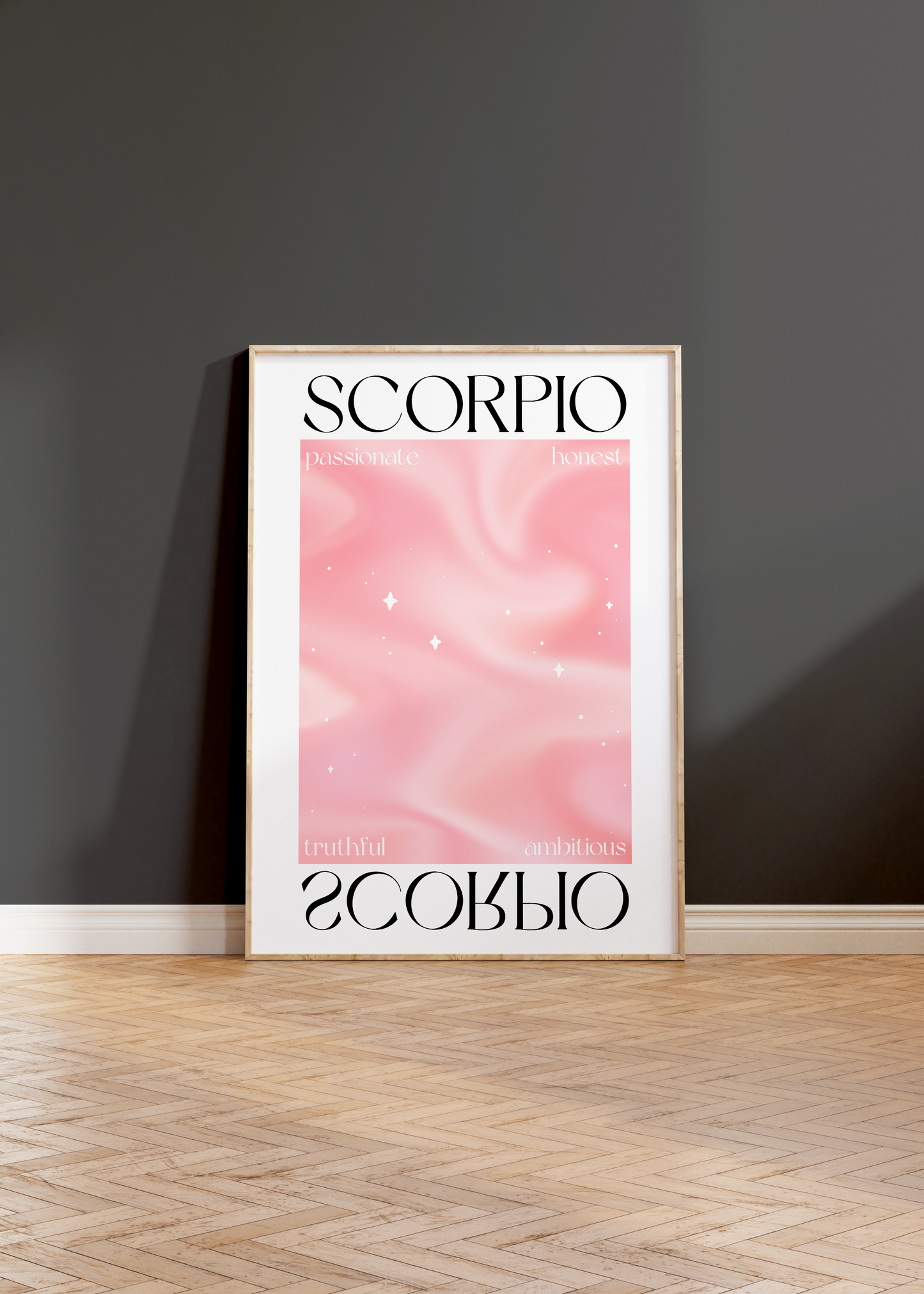Scorpio Zodiac Print