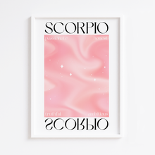 Load image into Gallery viewer, Scorpio Zodiac Print