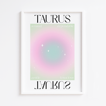 Load image into Gallery viewer, Taurus Zodiac Print