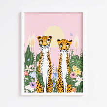 Load image into Gallery viewer, Tropical Cheetah Duo Print