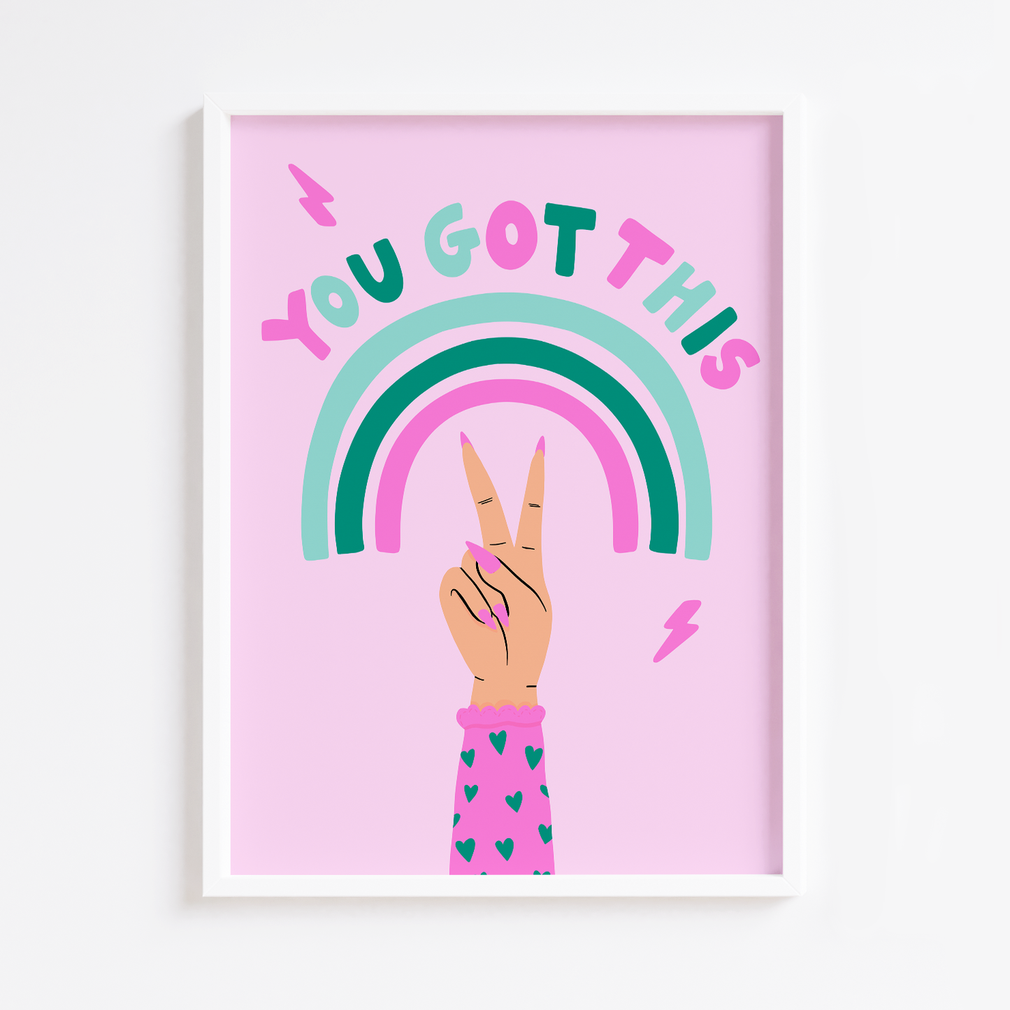 You Got This Mint Print