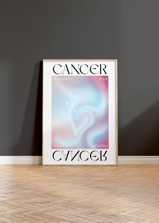 Cancer Zodiac Print