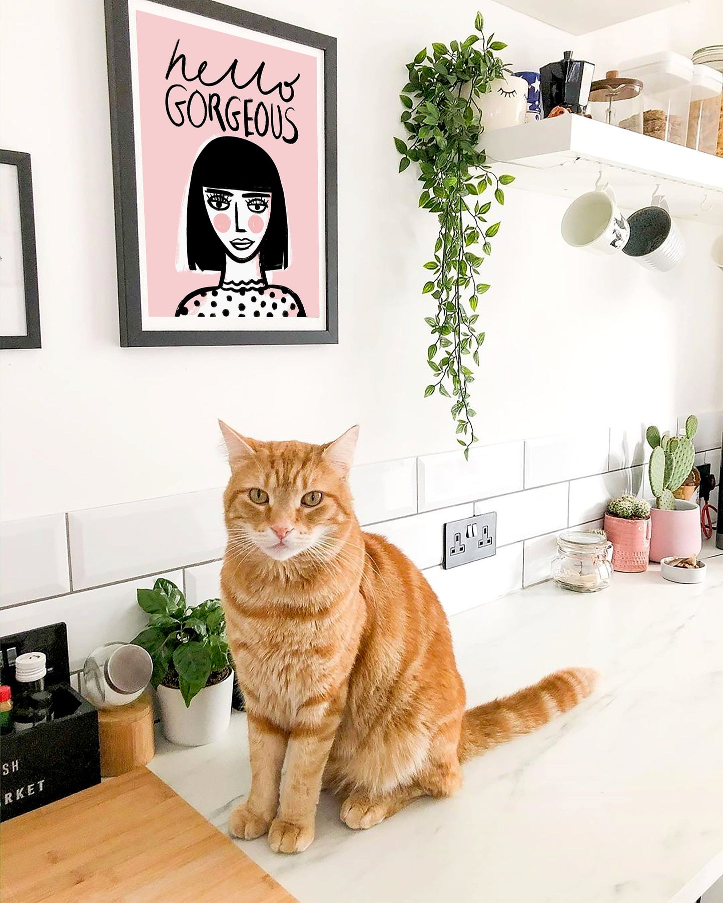 Hello Gorgeous Print