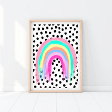 Load image into Gallery viewer, Spot Rainbow Print