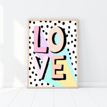 Load image into Gallery viewer, Love Rainbow Print