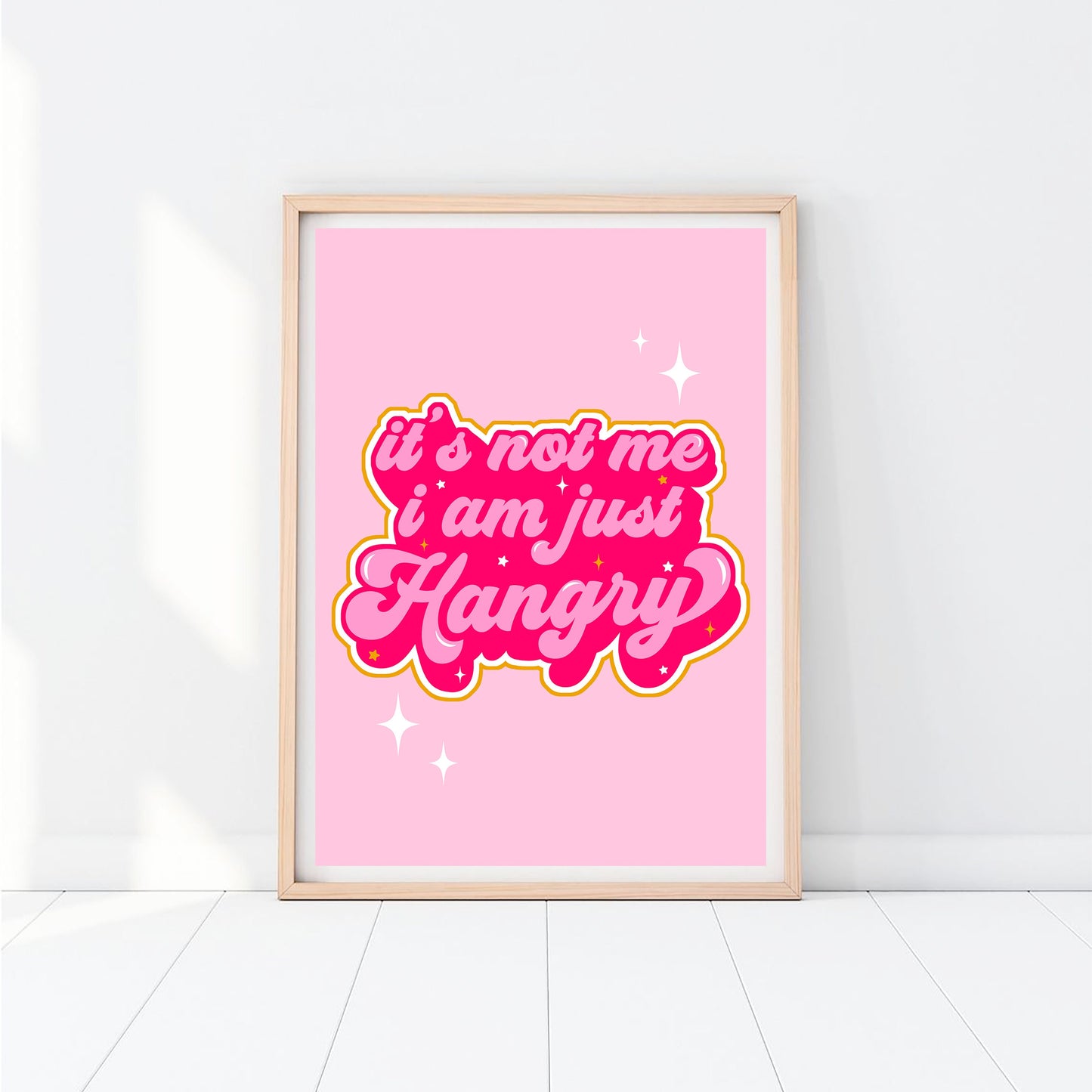 I am just Hangry Print