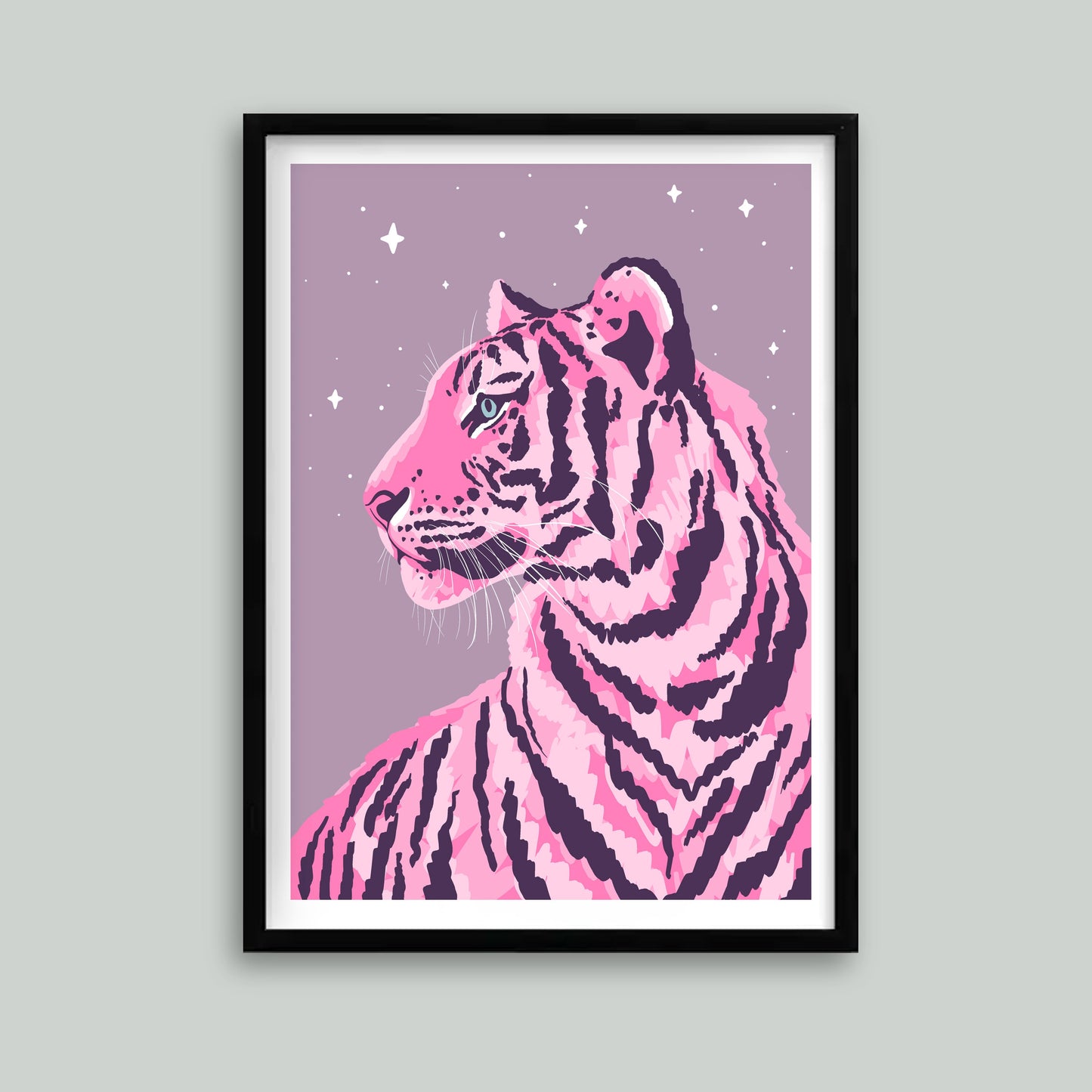 Dusk Serene Tiger Print
