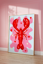 Load image into Gallery viewer, Lobster Love Print