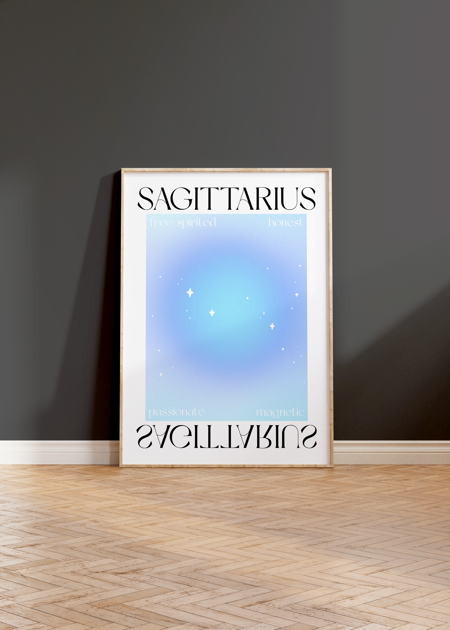 Sagittarius Zodiac Print