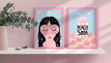 Load image into Gallery viewer, Sleep Mask Girl Print