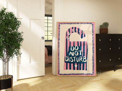 Do Not Disturb Print