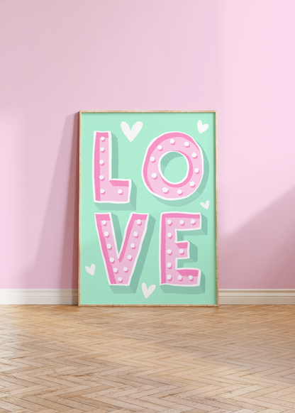 Love Lights Print