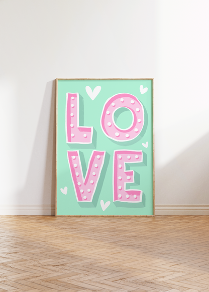Love Lights Print