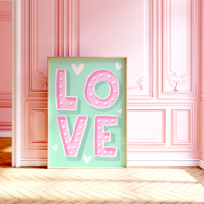 Love Lights Print