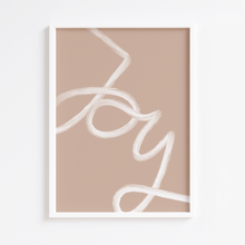 Load image into Gallery viewer, Neutral Joy Print White
