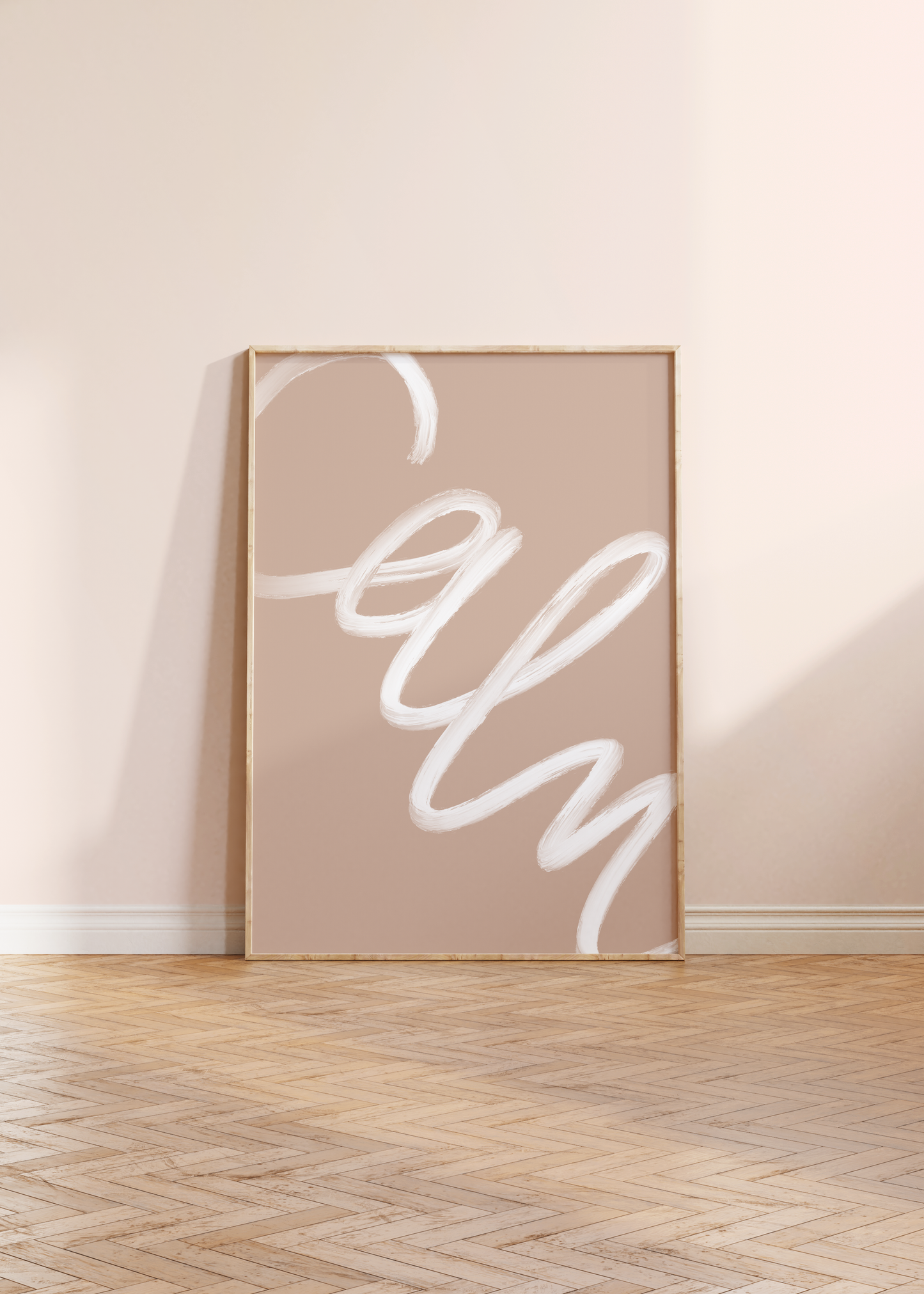 Neutral Joy Print White