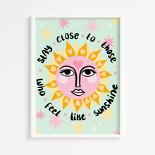 Load image into Gallery viewer, Sunshine Boho Art Print
