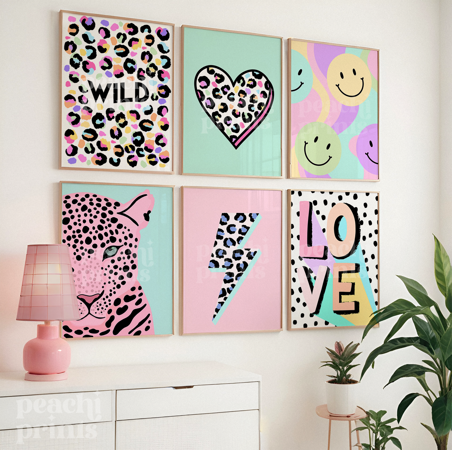 Wild Love Gallery Wall Set