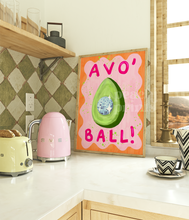 Load image into Gallery viewer, Avocado Disco Print
