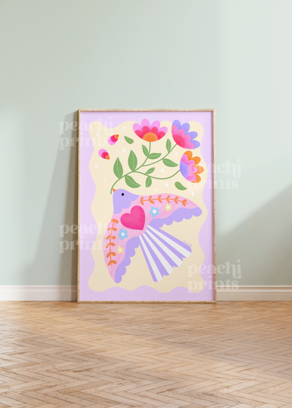 Soaring in Spring's Bloom Print