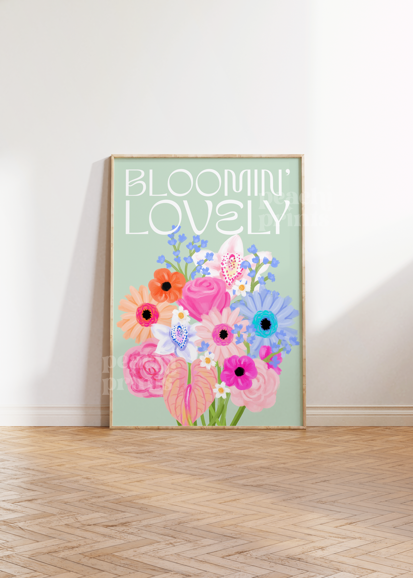 Bloomin' Lovely Flower Print