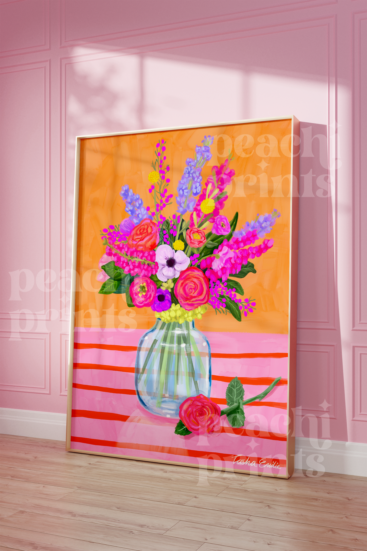Vibrant Bouquet Still Life Print