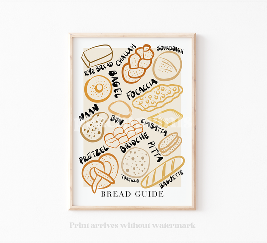 Bread Guide Neutral Print