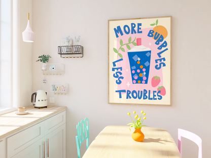 Bubble Tea Print
