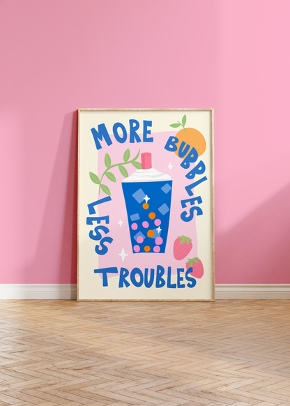 Bubble Tea Print