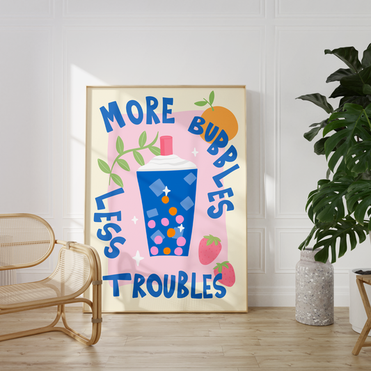 Bubble Tea Print