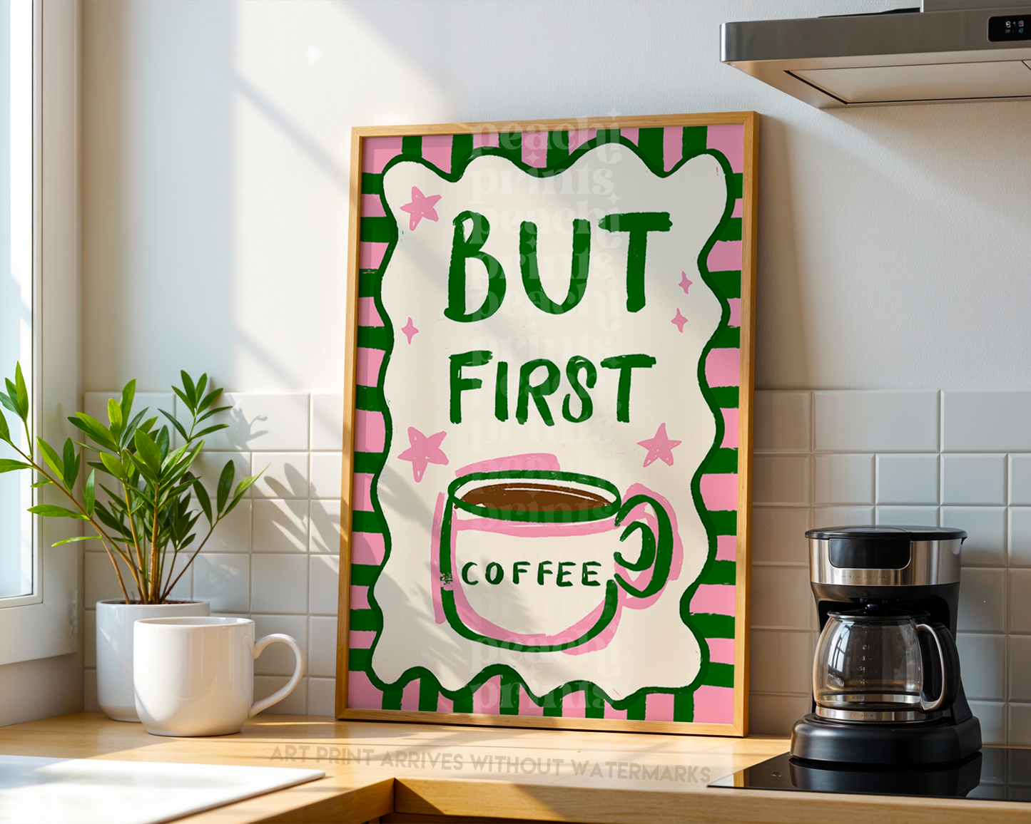 But First Coffee Print