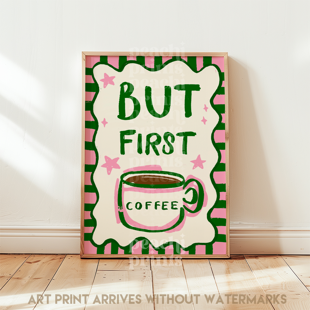 But First Coffee Print