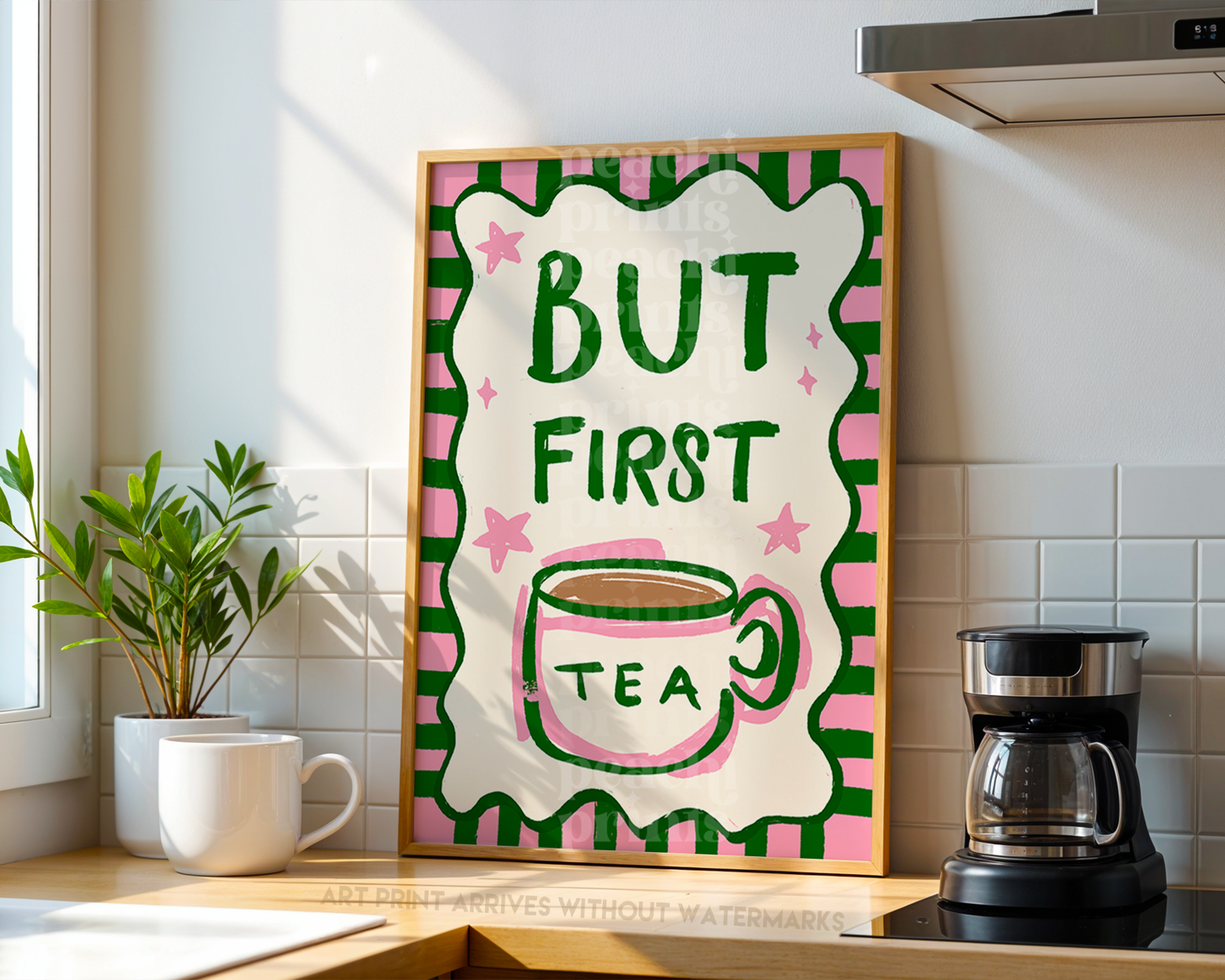 But First Tea Print